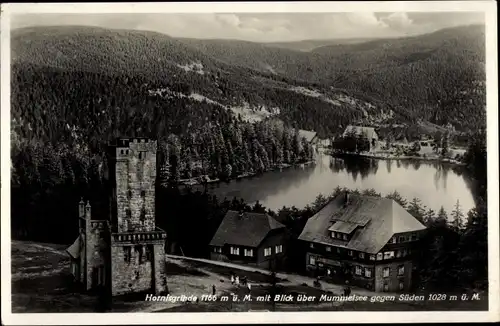 Ak Seebach in Baden Schwarzwald, Hornisgrinde, Mummelsee