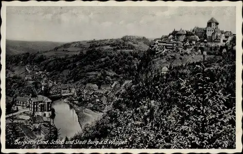 Ak Burg an der Wupper Solingen, Schloss Burg