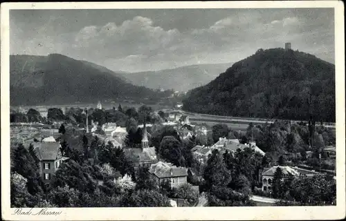 Ak Nassau an der Lahn, Panorama