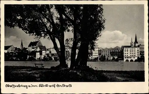 Ak Wasserburg am Inn in Oberbayern, Blick auf die Stadt