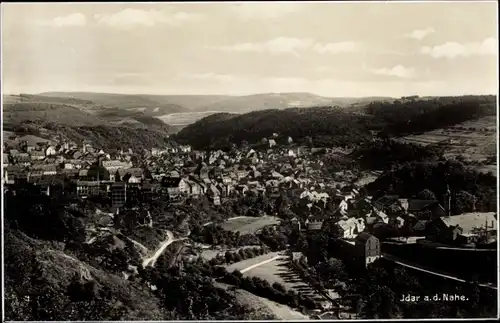 Ak Idar Oberstein an der Nahe, Blick auf die Stadt