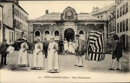 Ak Néris les Bains Allier, Petit Etablissement