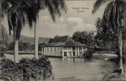 Ak Kandy Sri Lanka Ceylon, Library
