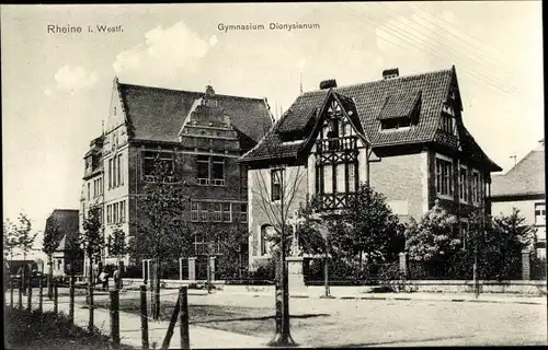 Ak Rheine in Westfalen, Gymnasium Dionysianum