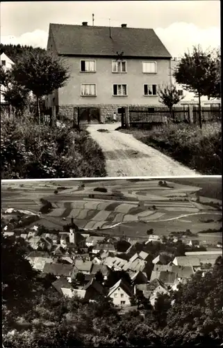 Ak Tännesberg in der Oberpfalz, Pension Johann Frey, Ort