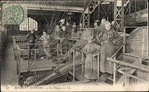 Ak Mines et Mineurs, Le Triage, Bergarbeiter