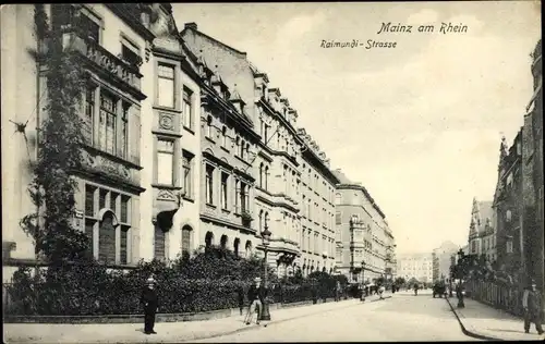 Ak Mainz am Rhein, Raimundistraße