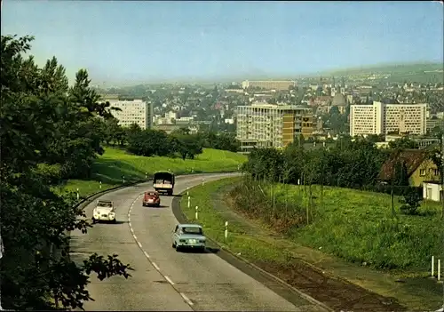 Ak Wiesbaden in Hessen, Blick vom Hainerberg