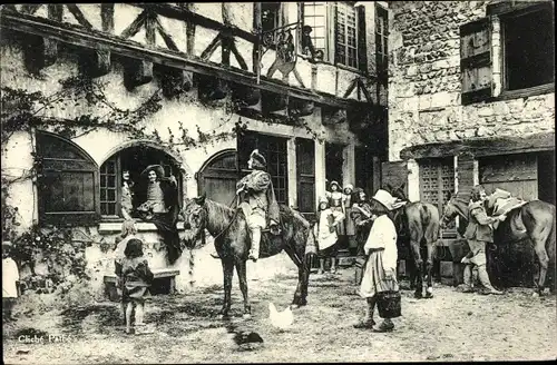 Ak Filmszene Les Trois Mousquetaires, Pathé