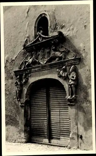 Foto Ak Nördlingen in Schwaben, Altes Hoftor