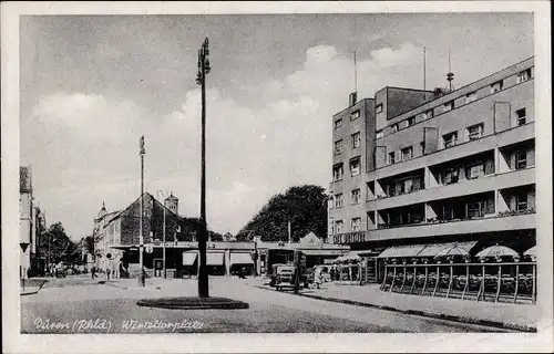 Ak Düren im Rheinland, Wirteltorplatz