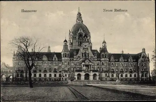 Ak Hannover in Niedersachsen, Neues Rathaus