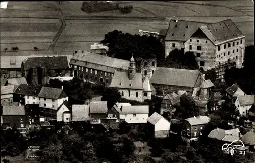 Ak Hohensolms Hohenahr in Hessen, Fliegeraufnahme