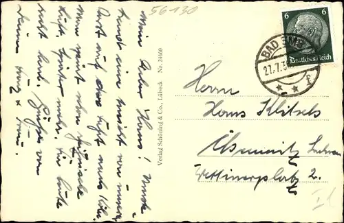 Ak Bad Ems an der Lahn, Gesamtansicht