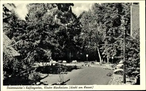 Ak Wienhausen in der Lüneburger Heide, Kloster, Kaffeegarten