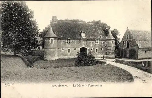 Ak Arques Seine Maritime, Le Manoir d'Archelles