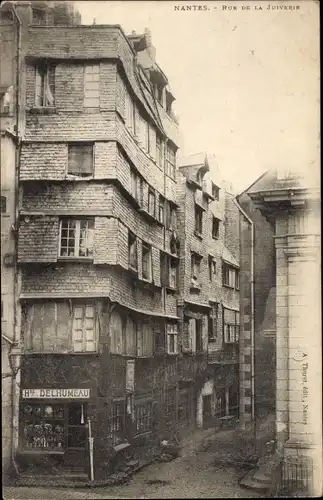 Ak Nantes Loire Atlantique, Rue de la Juiverie