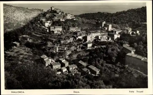 Ak Mallorca Balearische Inseln, Deya, Gesamtansicht