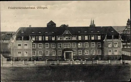 Ak Villingen Schwenningen im Schwarzwald, Friedrichkrankenhaus