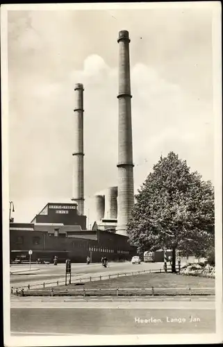 Ak Heerlen Limburg Niederlande, Lange Jan, Mine Oranje Nassau, Steinkohlenbergwerk