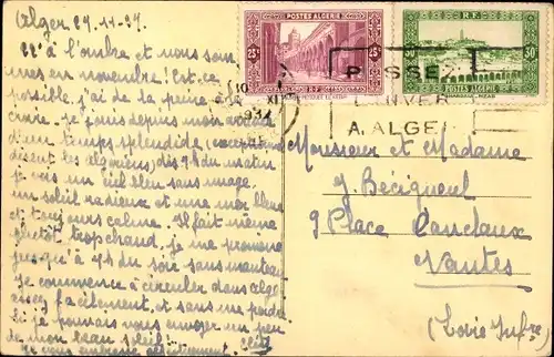 Ak Algier Alger Algerien, Place du Gouvernement