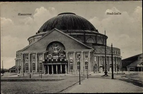 Ak Hannover in Niedersachsen, Stadthalle