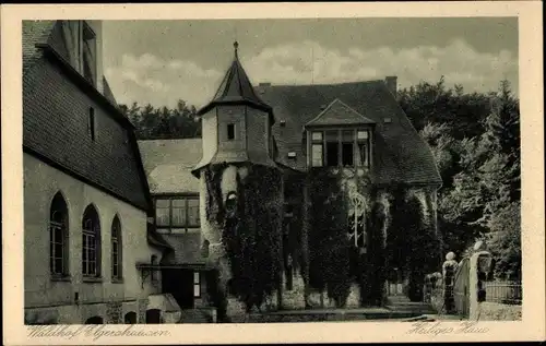 Ak Greifenstein im Westerwald, Heilanstalt Waldhof Elgershausen, Heiliges Haus