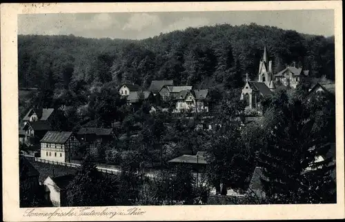 Ak Tautenburg in Thüringen, Gasthof zum Schenk