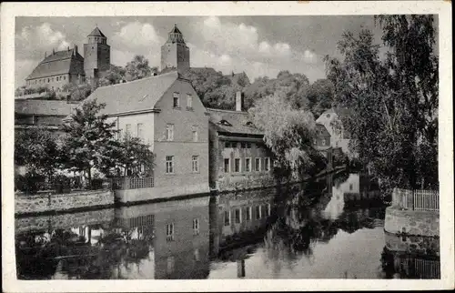 Ak Eilenburg an der Mulde, Schloss