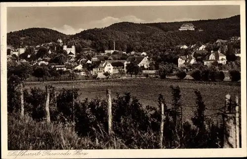 Ak Gernrode Quedlinburg im Harz, Gesamtansicht