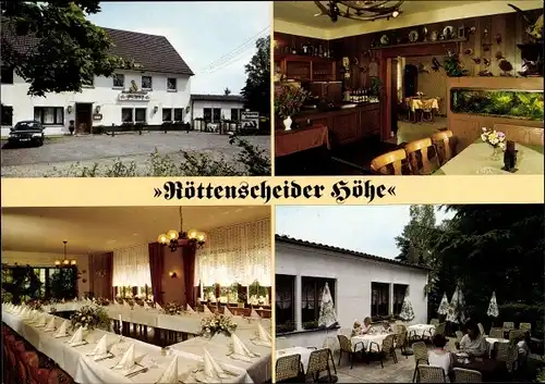 Ak Oberröttenscheid Wipperfürth im Oberbergischen Kreis, Cafe Restaurant Röttenscheider Höhe