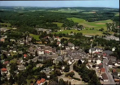 Ak Marienheide im Bergischen Land, Fliegeraufnahme