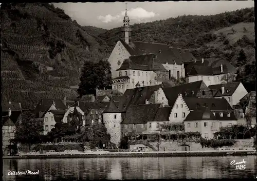 Ak Beilstein an der Mosel, Blick auf die Altstadt