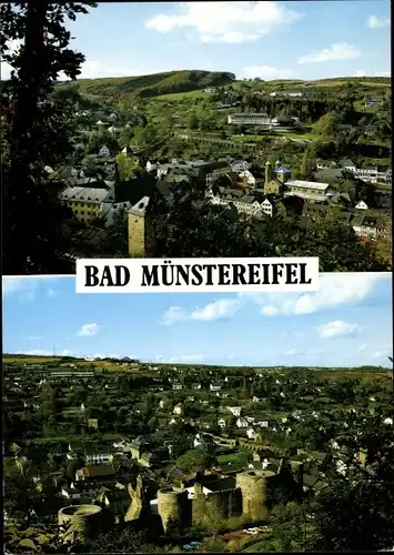 Ak Bad Münstereifel in Nordrhein Westfalen, Gesamtansicht