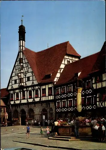 Ak Forchheim in Oberfranken Bayern, Rathaus
