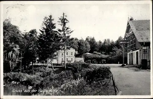 Ak Dresden Langebrück, Haidemühle