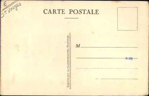 Ak Vittel Lothringen Vosges, Le Jeu de Boules