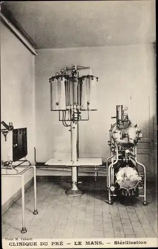 Ak Le Mans Sarthe, Clinique du Pre, Sterilisation