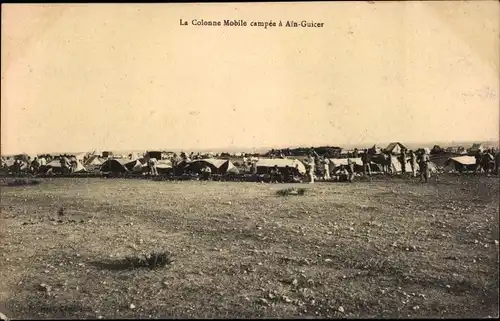 Ak Marokko, La Colonne Mobile campee a Ain Guicer