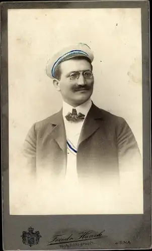 CdV Jena, Student, Portrait