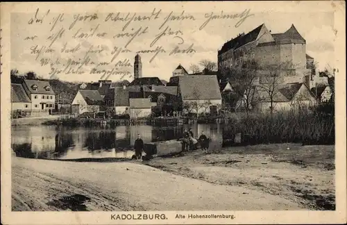 Ak Cadolzburg in Mittelfranken, Alte Hohenzollernburg