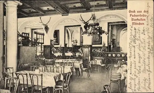Ak München, Pschorrbräu Bierhallen