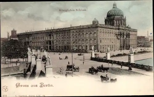 Ak Berlin Mitte, Königliches Schloss