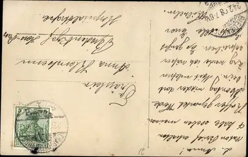 Ak Opernszene, Ein Walzertraum