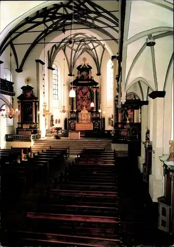 Ak Bad Münstereifel in Nordrhein Westfalen, Jesuitenkirche St. Donatus