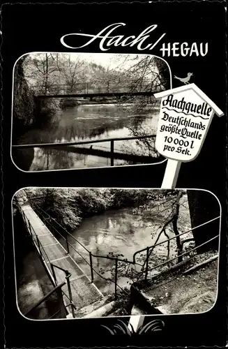 Ak Aach im Hegau, Aachquelle