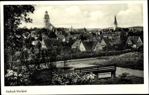 Ak Korbach in Hessen, Totale