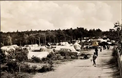 Ak Nordseebad Sahlenburg Cuxhaven, Campingplatz