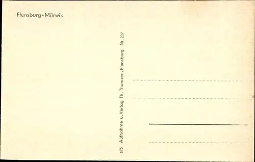 Ak Mürwik Flensburg in Schleswig Holstein, Marineschule