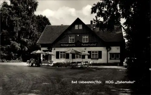 Ak Bad Liebenstein im Thüringer Wald, HOG "Hubertushof"